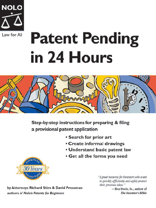 Title details for Patent Pending in 24 Hours by Richard Stim - Available